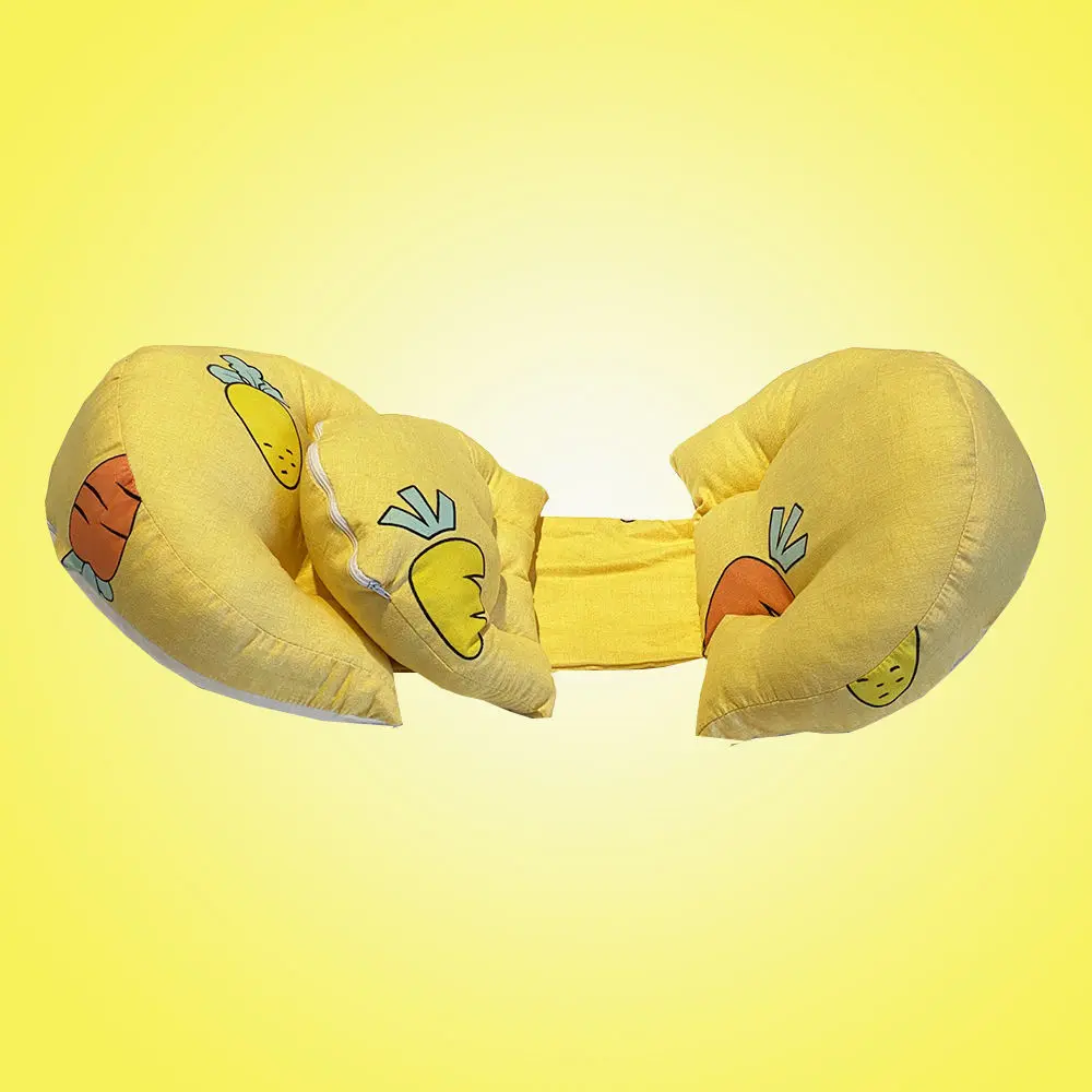 Almohada de apoyo para el vientre para dormir lateral de la mujer embarazada, almohada multifunción para el hogar para mujer embarazada, almohada Lumbar para mujer embarazada - imagen 3