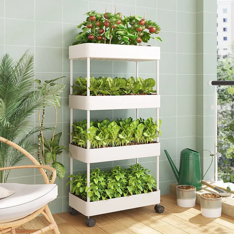 Kit huerto vertical para cultivar verduras en el balcón - imagen 4
