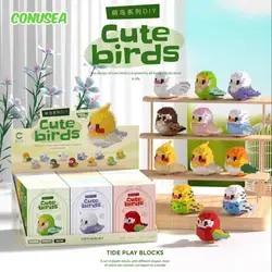 Microbloques de pájaros – Juego de construcción infantil