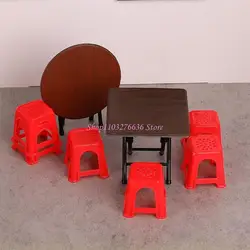 R6FD Juego de muebles miniaturas para muñecas
