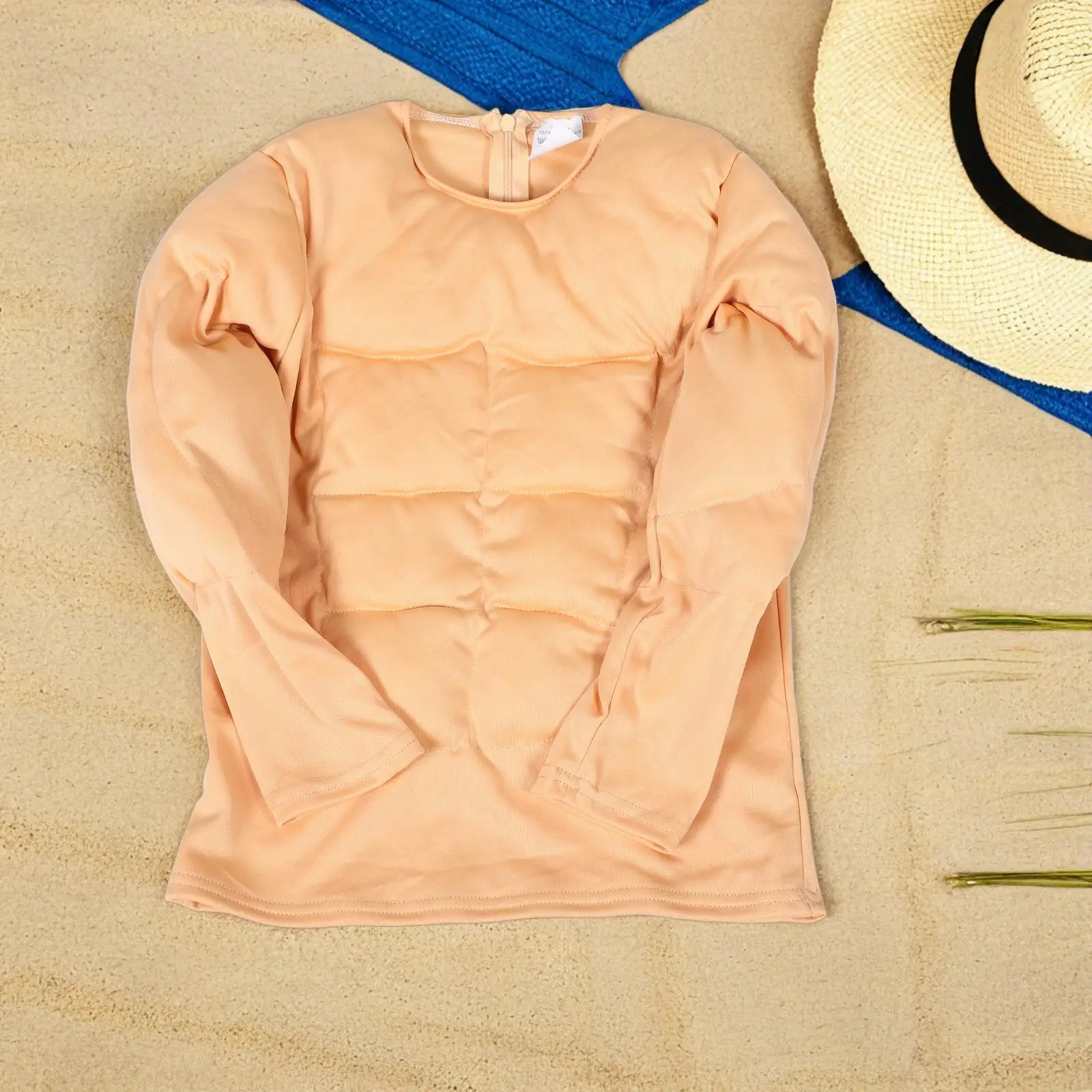 Disfraz para hombres y niños, traje de piel de superhéroe, poliéster falso para adultos, líneas ligeras y transpirables, hilarantes - imagen 3