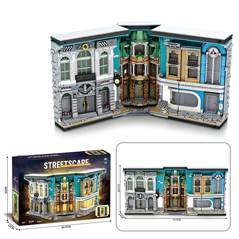 3108PCS With Box
