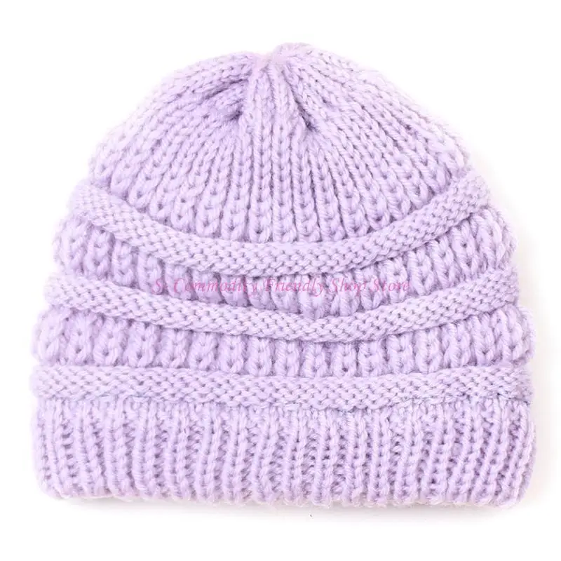 Boina de punto para bebé recién nacido – Gorro infantil bonito - imagen 5
