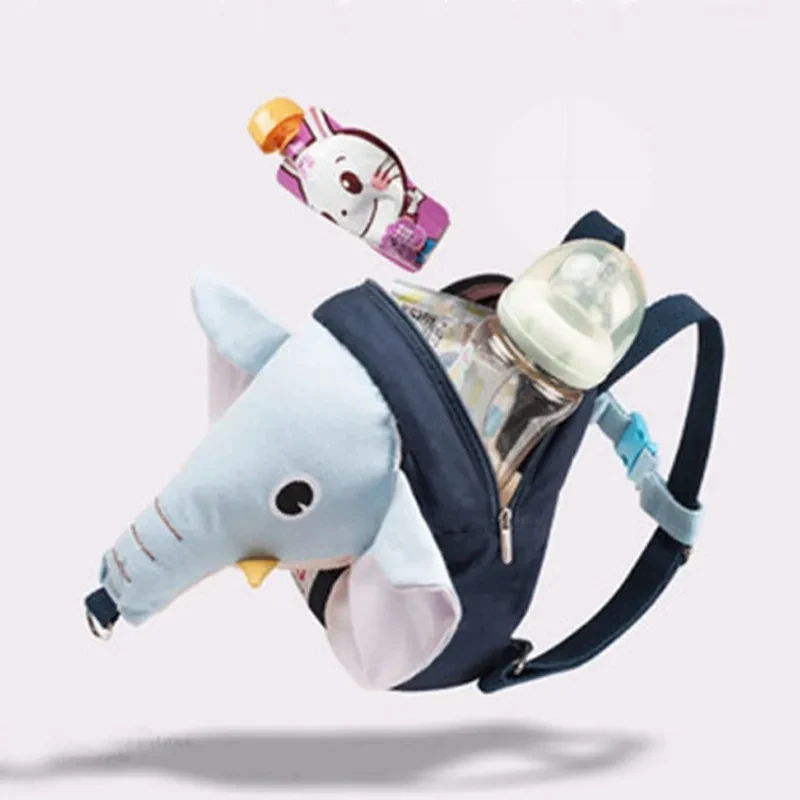 Andador para bebés, mochila con arnés antipérdida para niños, bolsa de elefante para caminar, bolsa de seguridad para caminar para niños pequeños, portabebés con correa - imagen 4