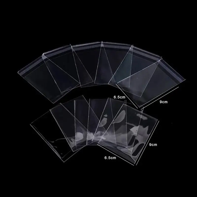 200 Uds (2 paquetes) 65*90mm funda para tarjetas Protector Magic Killers of Three Kingdom Football Star Card juegos de mesa transparentes - imagen 2