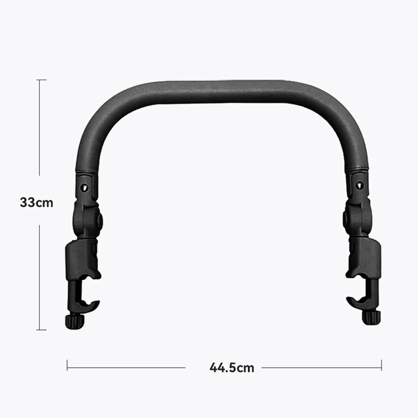 Stroller Guardrail Armrest Spare Parts Easy to Install Grab Handle for ST206