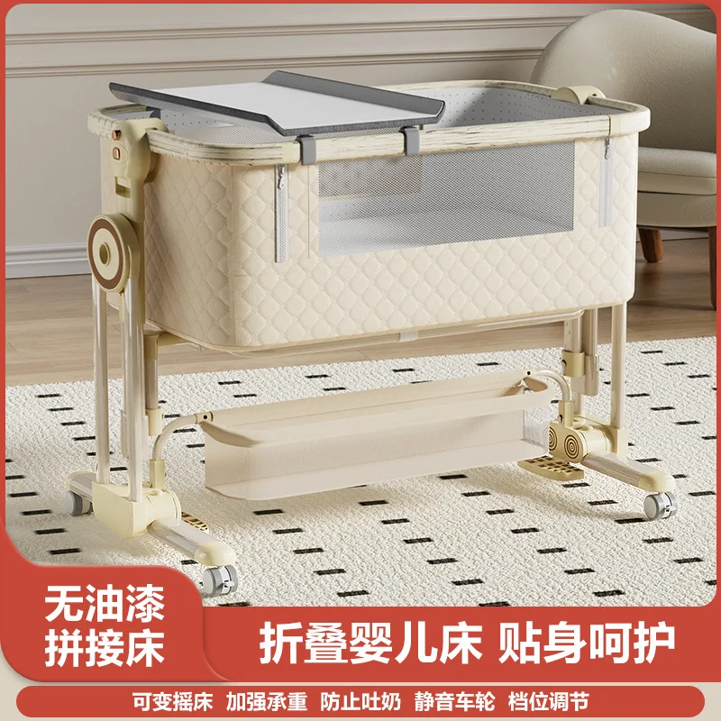 Cuna portátil plegable para bebé – Estructura de aluminio multifuncional - imagen 3