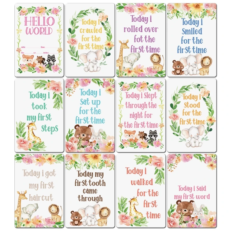 monthly card-12-12pc
