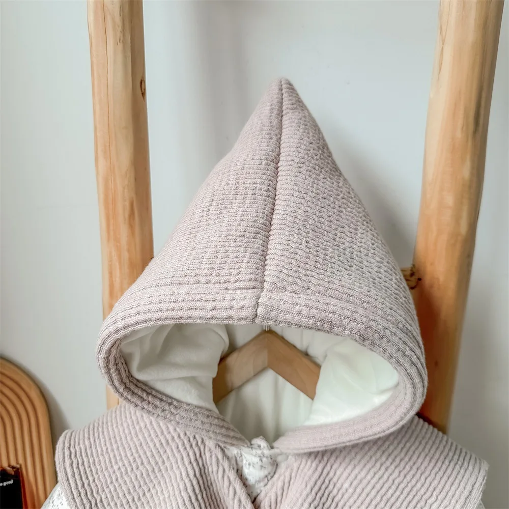Pelele de invierno para bebé - Algodón grueso y cálido - imagen 4