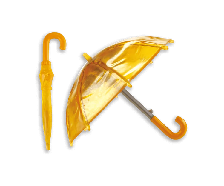 yellow umbrella