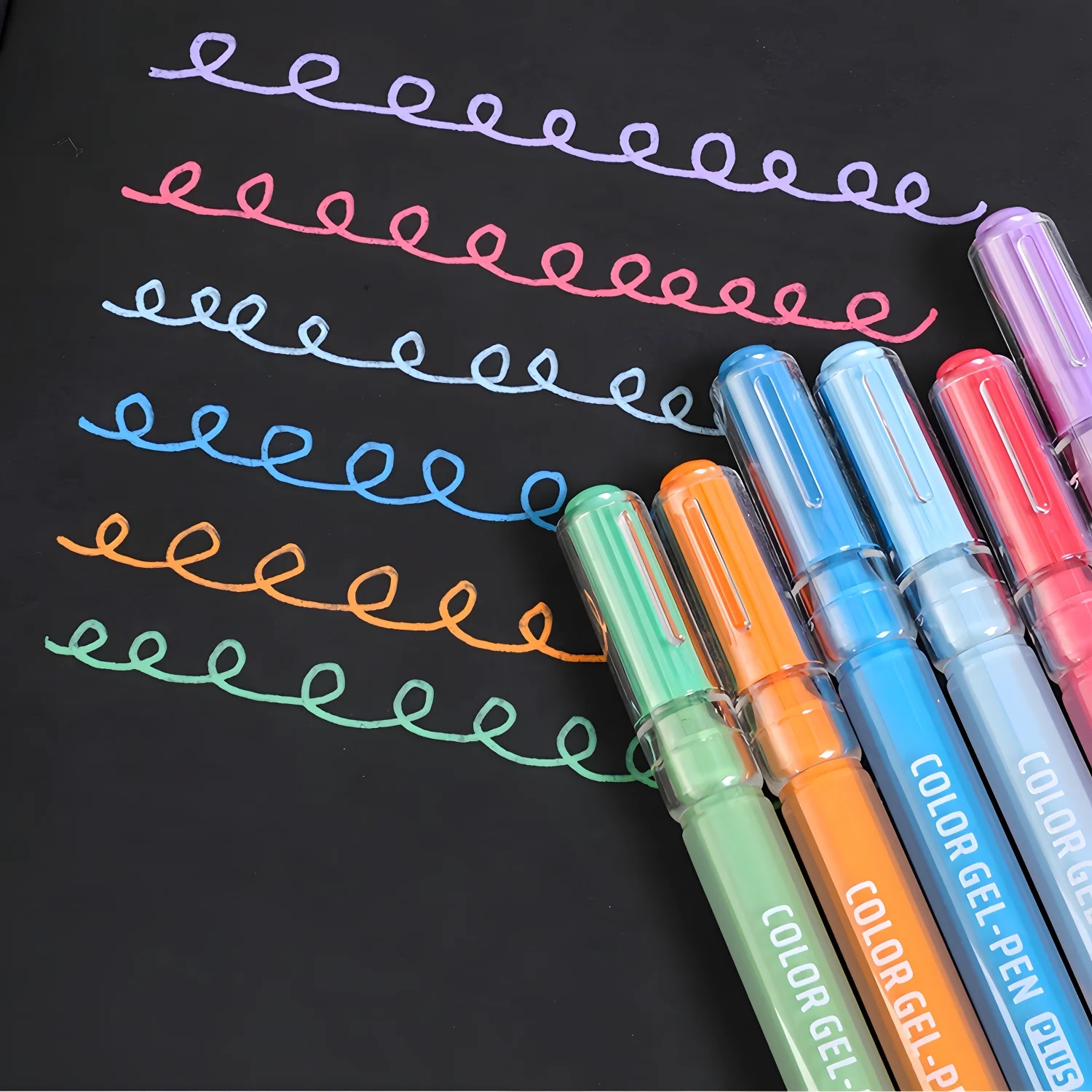 Bolígrafo de Gel para pintura acrílica, punta de aguja de 1mm, bolígrafos de tinta de gran capacidad de Color rico, suministros de arte para diario, tarjetas, bricolaje, colorear, garabatear - imagen 3