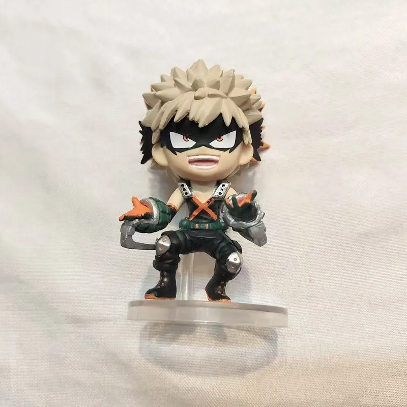 Juguetes originales de My Hero Academia Gashapon, Izuku Midoriya Tsuyu Asui Shouta Aizawa, millones de figuras en miniatura, adornos, Juguetes - imagen 3