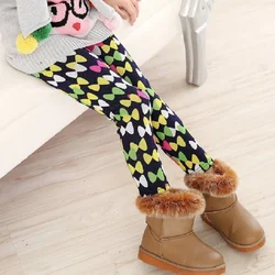 Leggings Cálidos para Niñas de 2 3 4 5 6 Años, Leggings de Terciopelo con Estampado de Leopardo, Pantalones para Niñas Pequeñas, Mallas para Niños, Artículos Baratos