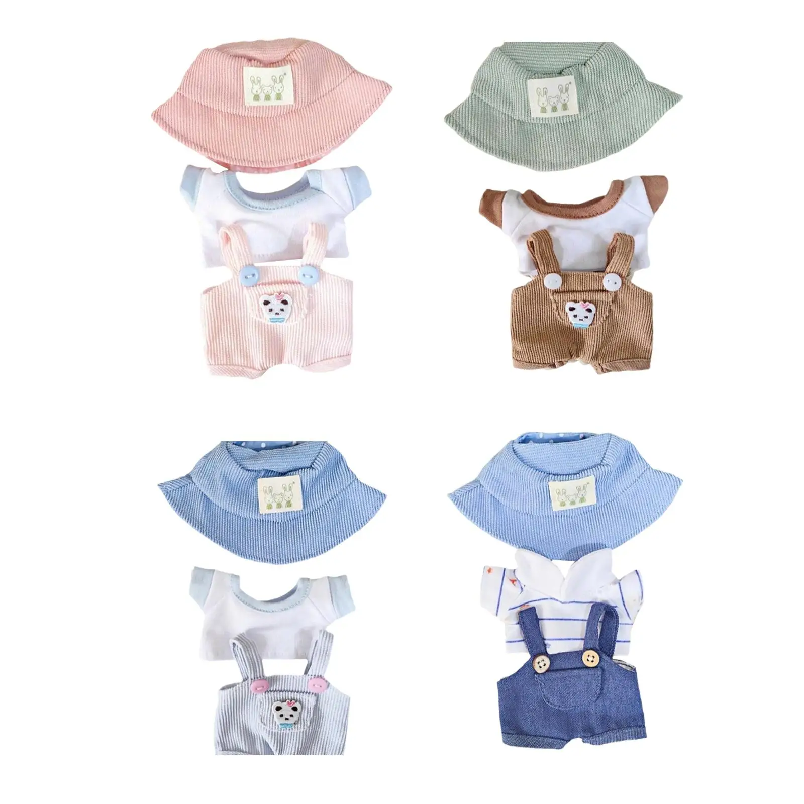 Plush Doll Clothes Stuffed Animals Clothes Comfortable Photo Props Costumes Cute