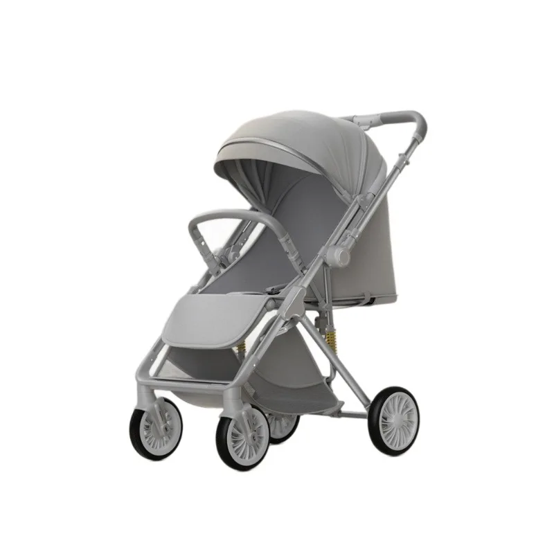 Cochecito de bebé ligero plegable diseño de paisaje alto gran herramienta para llevar a niños - imagen 5
