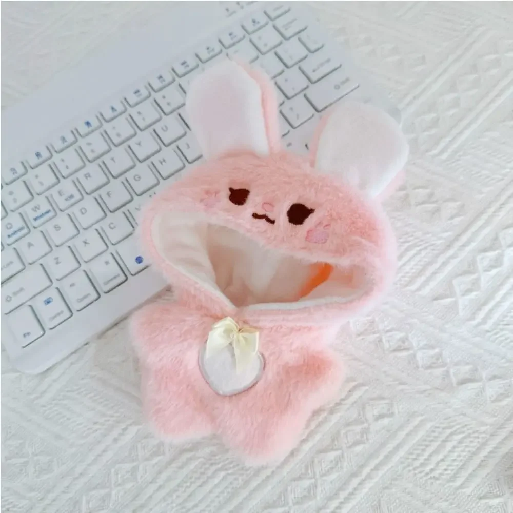 Set de ropa para muñecas con mono animal y traje peluche