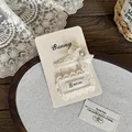 Square lace bow