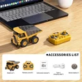 yellow dump truck
