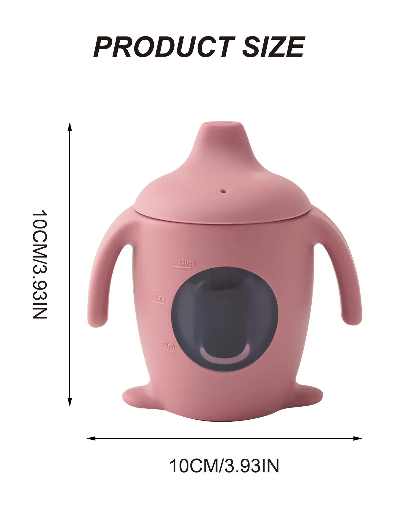 Taza silicona pingüino bebé sin BPA a prueba de fugas - imagen 5
