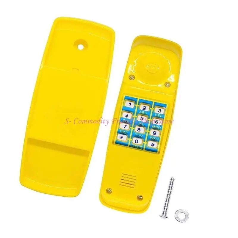 85AE Accesorio teléfono juguete columpio para niños colores vibrantes para actividades aire libre No necesitan - imagen 2