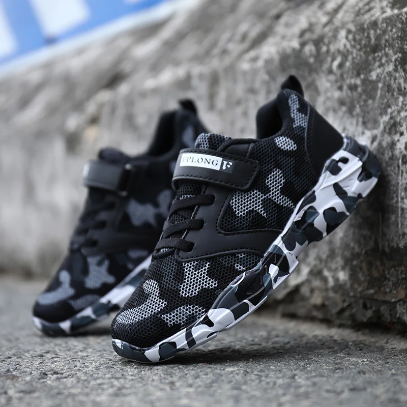 Gran oferta de zapatos para niños, zapatos de malla transpirables antideslizantes, zapatos cómodos para correr, zapatos casuales de marca para niñas y niños, zapatillas de deporte de moda para niños - imagen 2