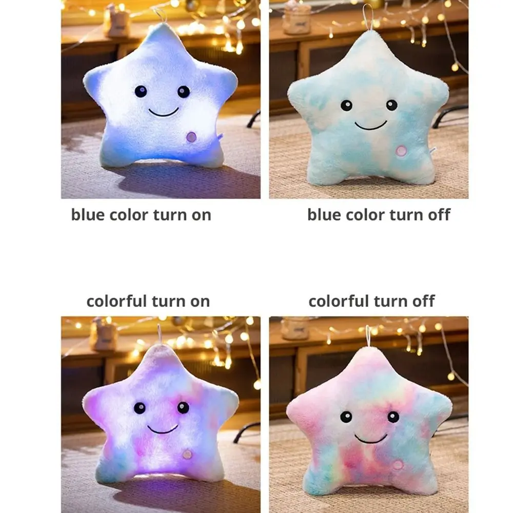 Estrella de peluche LED suave – Juguete decorativo para bebés y niños - imagen 2