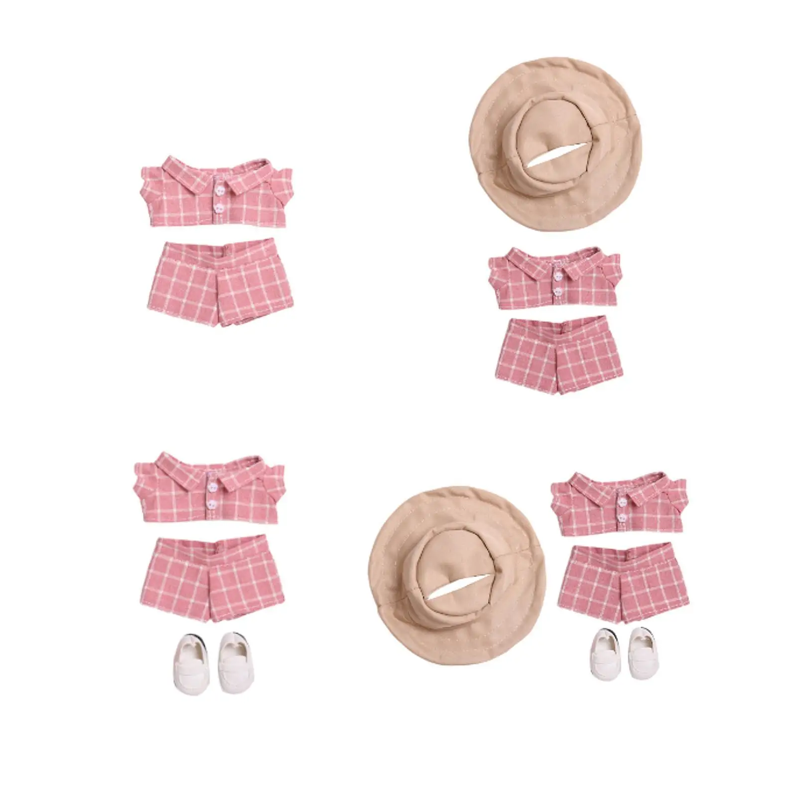 Plush Doll Clothes Pants Photo Props Doll Clothes for 15cm Dolls
