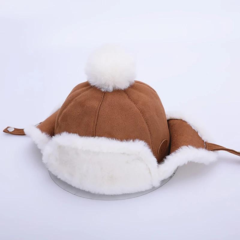 Gorro de invierno para bebé con protección de oídos - cálido - imagen 4