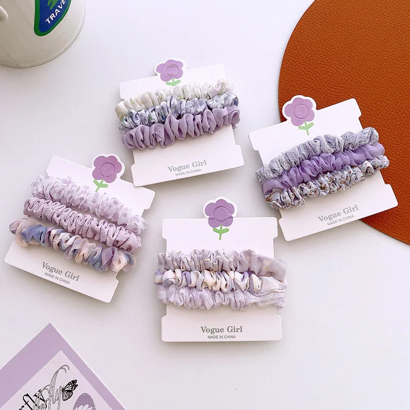 Diadema floral con volantes – Accesorio de pelo para niña - imagen 2
