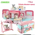 Bus with 5 Dolls