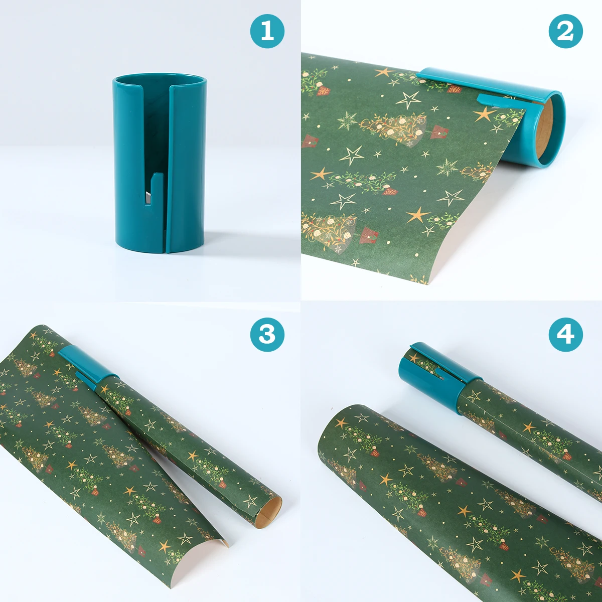 Cortador de papel de regalo portátil para envolver con precisión - imagen 3