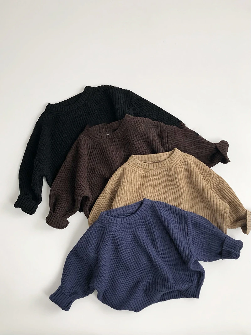 MILANCEL Jersey de punto para niños – Casual y cómodo