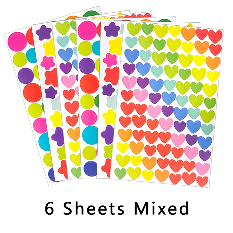 6Sheets Mixed
