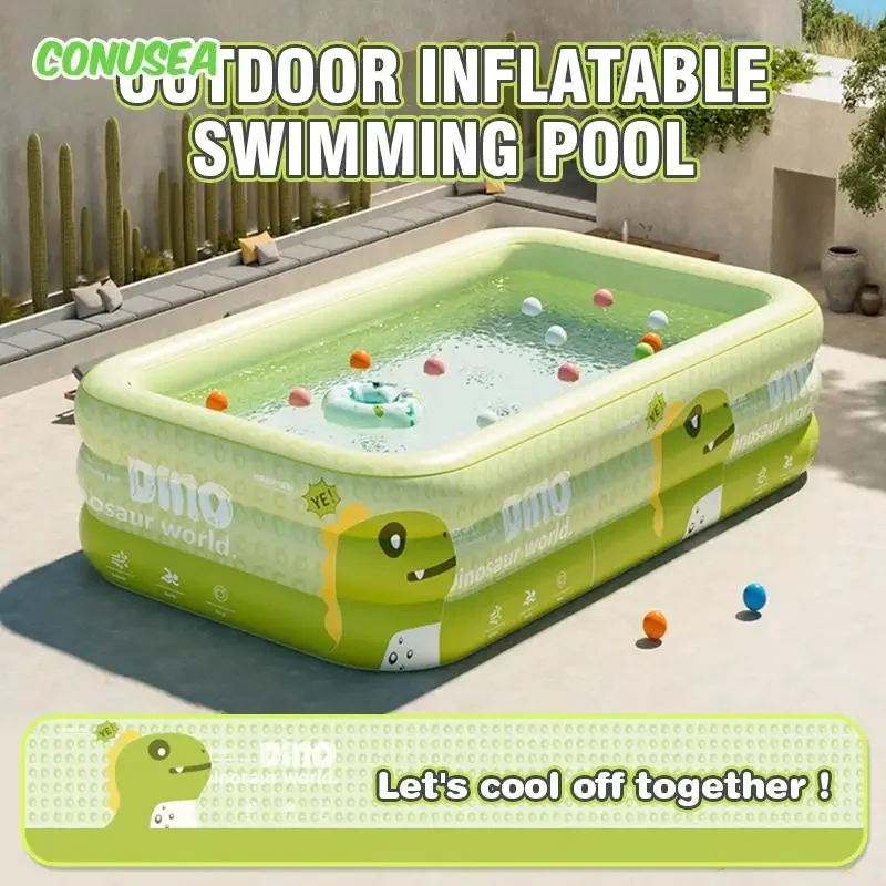 Piscina inflable de PVC para niños – Familiar, jardín y juego - imagen 5