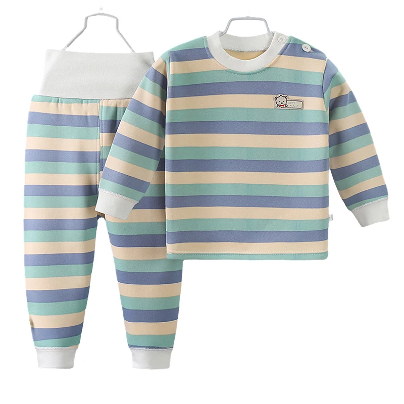 Conjunto de felpa gruesa para niño y niña – Otoño Invierno - imagen 2