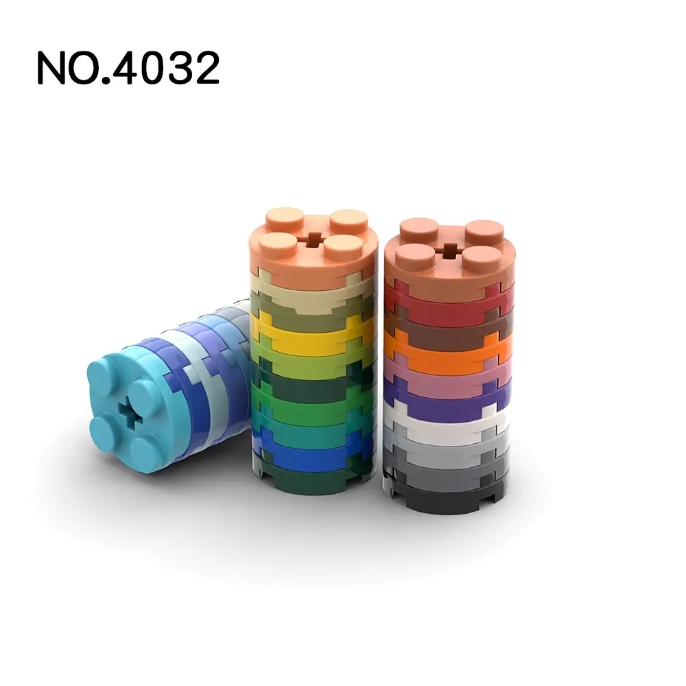 Placas redondas 2×2 para construir – Compatibles con LEGO para niños - imagen 2