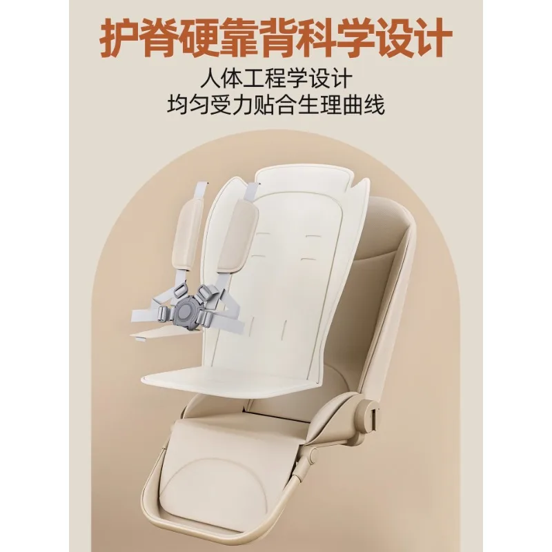 Cochecito de bebé bidireccional ligero, cochecito de bebé, carrito de bebé - imagen 4