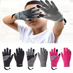 Guantes de ciclismo para niños – Cálidos, antideslizantes y cortaviento