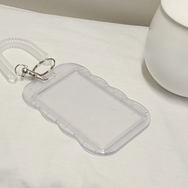 Soporte para sesión fotográfica, llavero INS Ins Idol, tarjetero decorativo para tarjetas de identificación de estudiante, fundas para tarjetas para niñas - imagen 3