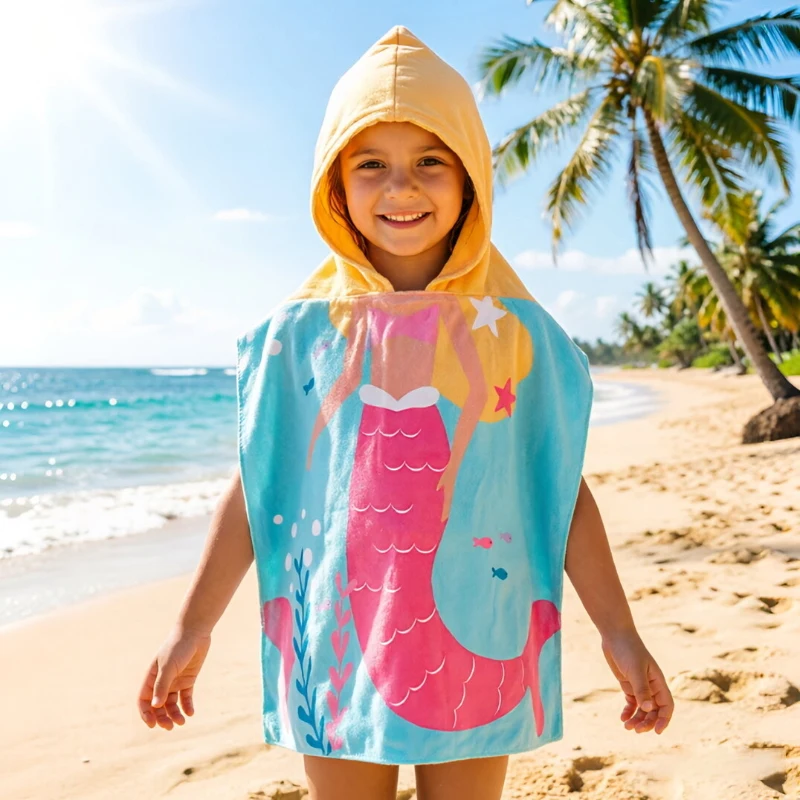 Albornoces de verano para bebés y niños: secado rápido portátil - imagen 2