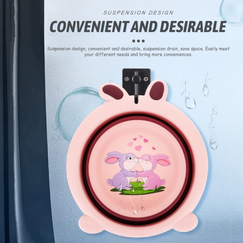 Lavabo plegable infantil para viajes y salidas – portátil