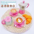 11pcs pink coffee