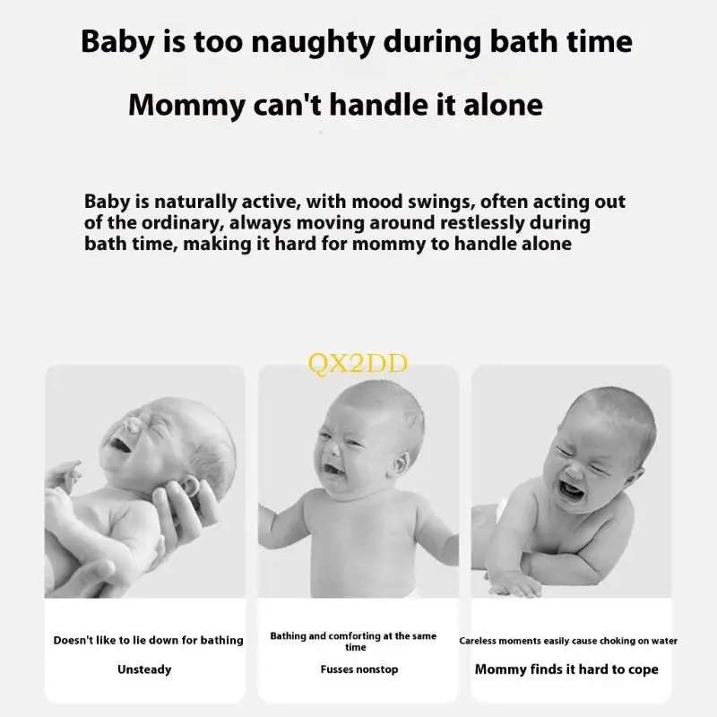 Silla baño infantil QX2D anti -punta base seguridad seguridad cómoda asiento baby shower - imagen 3