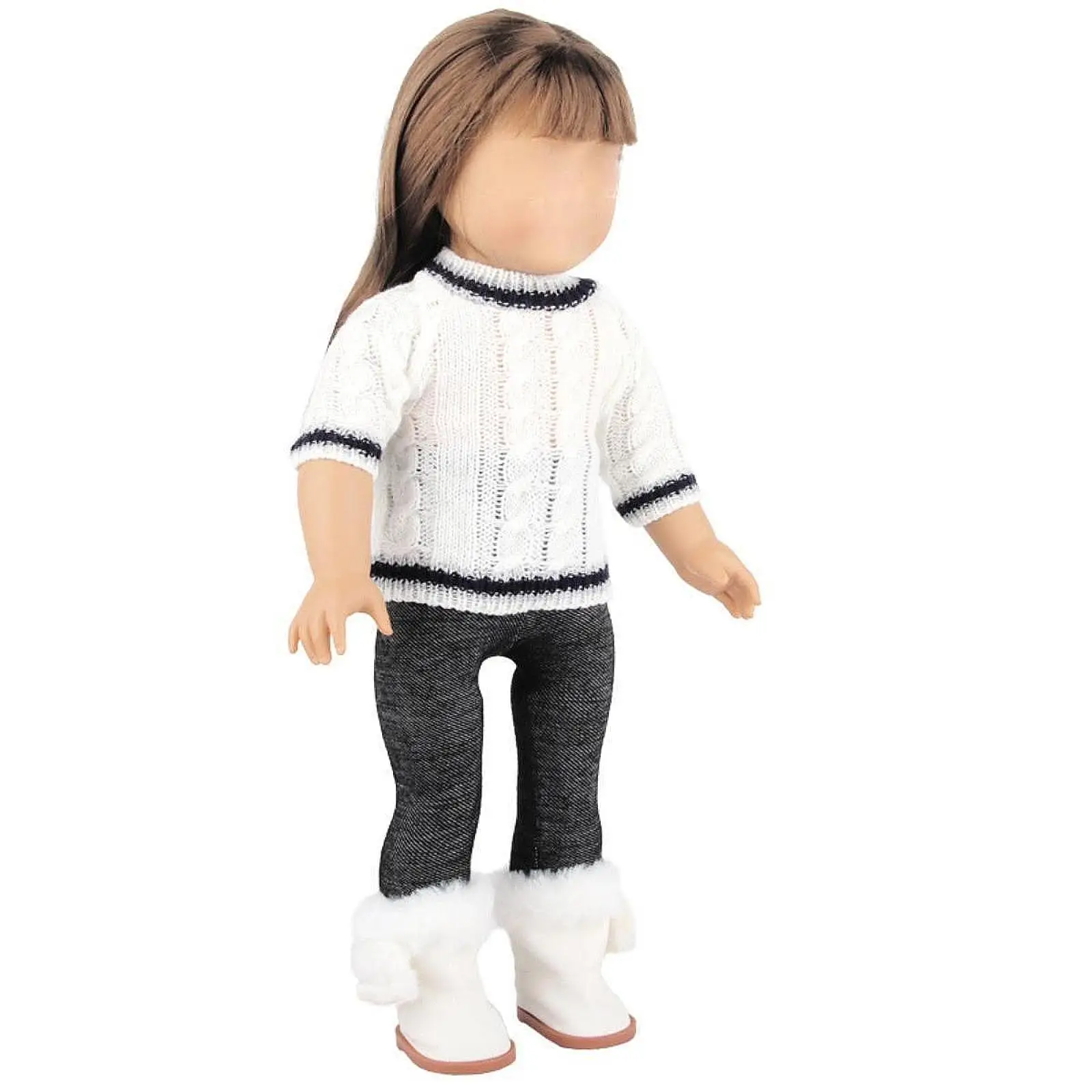 18 inch Doll Sweater Doll Outfits Costume Cute Stylish Clothes Casual Wear for Children's Day Party Favors Activity Game Gift