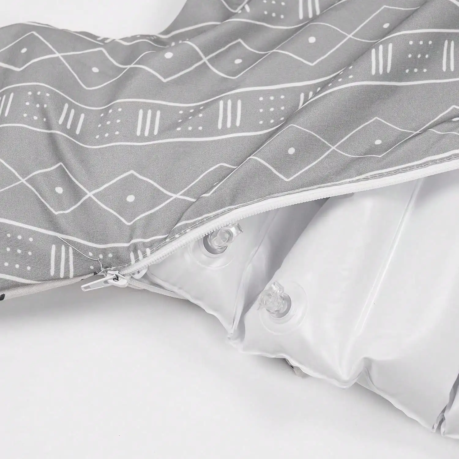 1 Uds. Cojín para silla alta para bebé, cojín inflable incorporado para respaldo de trona, funda para asiento de silla de alimentación para trona Antilop - imagen 5