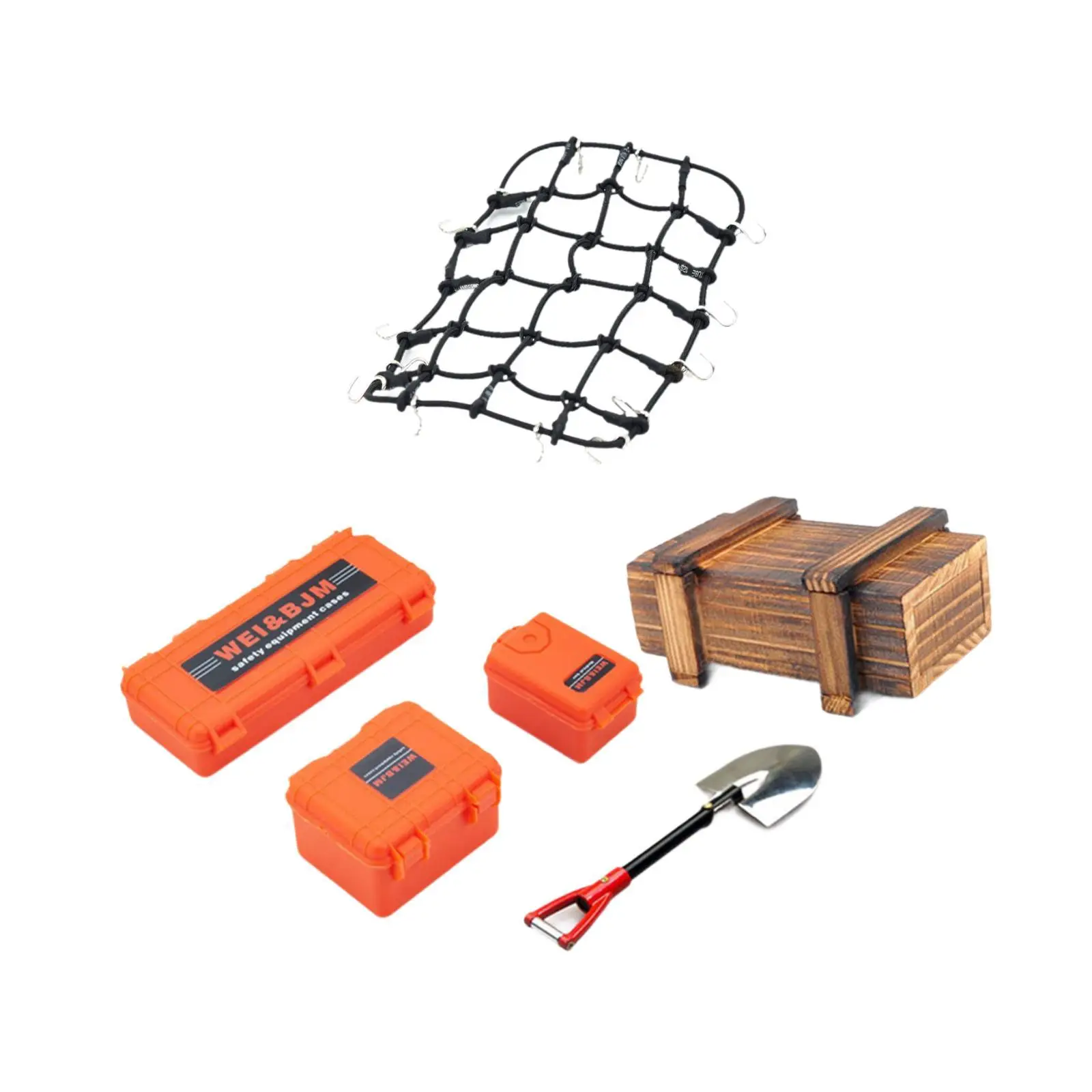 RC Crawler Car Roof Decoration for 1/10 RC Crawler Upgrade Sturdy for SCX10