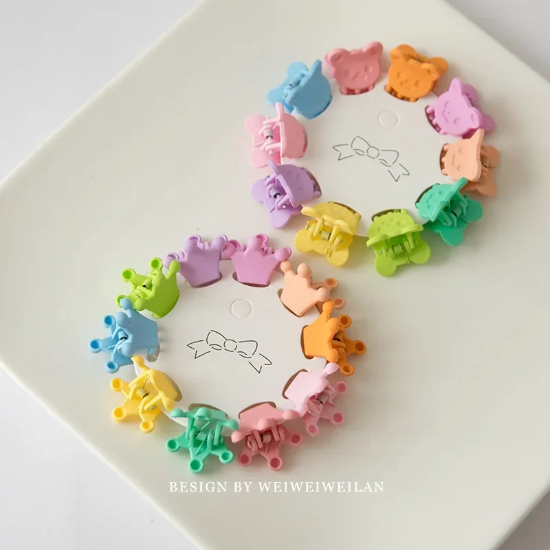 Mini pinza para el pelo para niña, accesorios para el cabello estilo princesa con flor de cerezo, pinza para el pelo para flequillo, trenzas de cola de caballo Updo - imagen 5