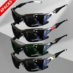 Gafas deportivas polarizadas unisex resistentes al viento