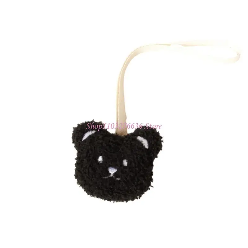 Clip para chupete oso de peluche – Sujeción suave para bebé - imagen 2