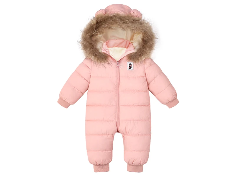 6-12 Months Baby Girl Winter Snowsuit Infant Boy Clothes Toddler Coat Jacket